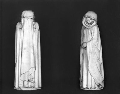 Two Mourners, from the tomb of Duc Jean de Berry (1340-1416) by Jean de Cambrai